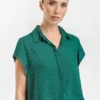 Emerald Loungewear Set Close-up2