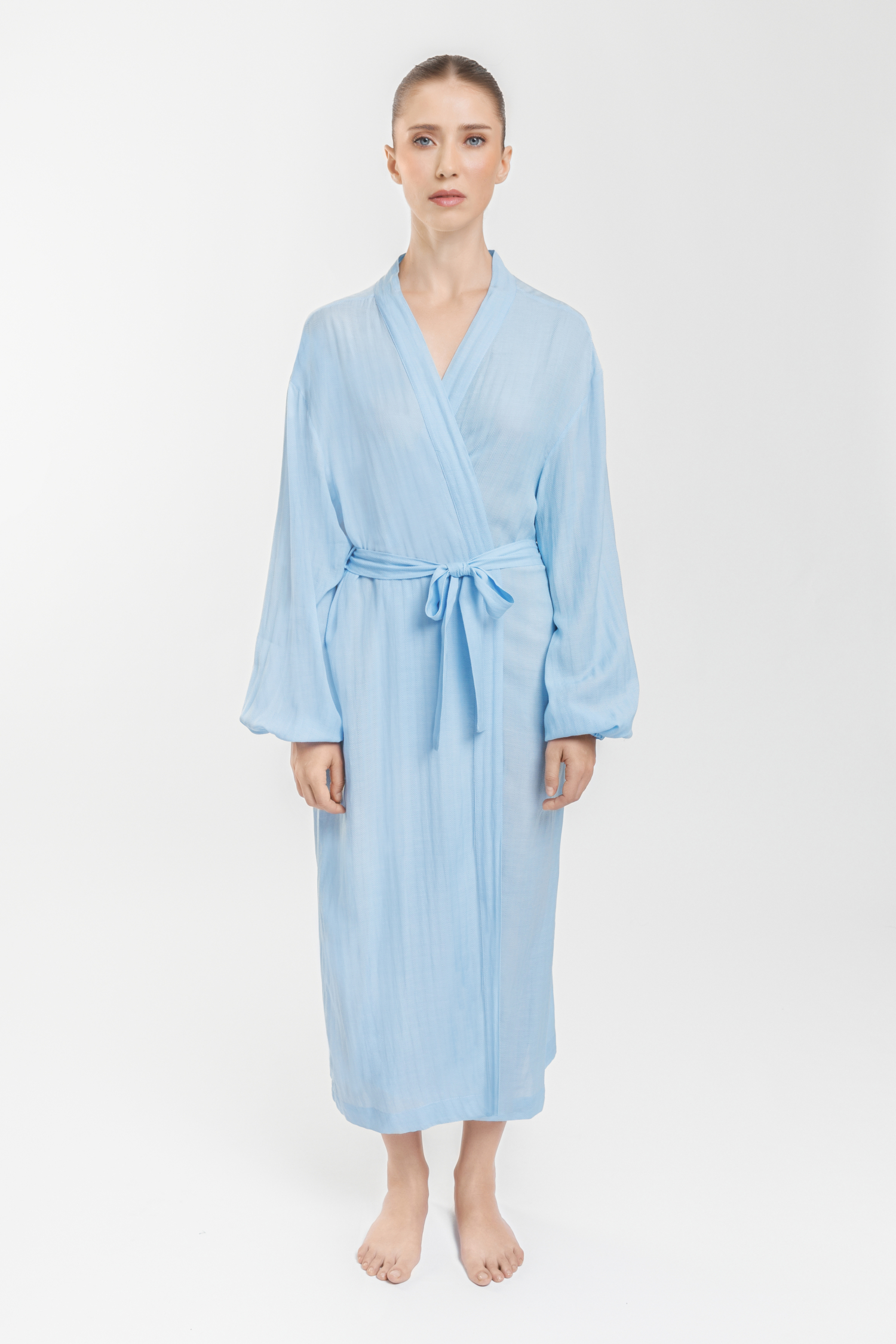 Robe Dress Matte Herringbone Fr 1
